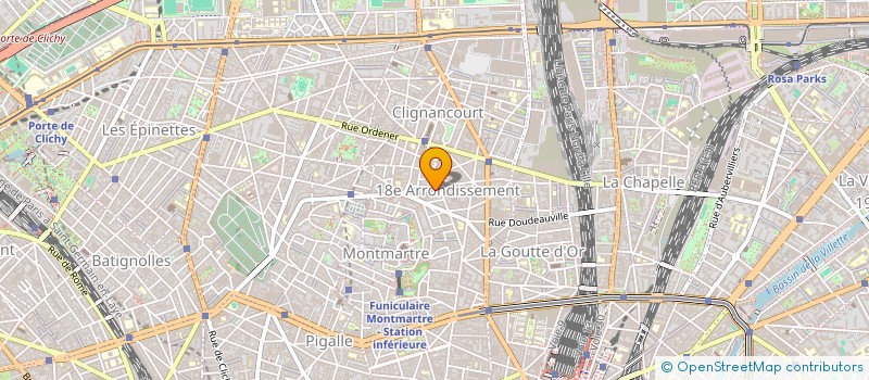 localisation de l'entreprise MADAME CATHERINE PIERRE  PARIS