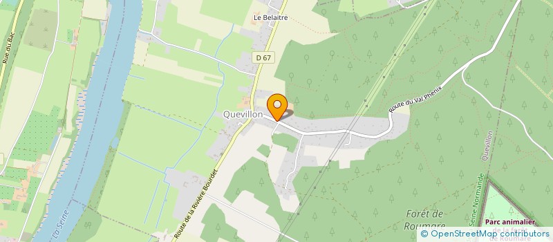 localisation de l'entreprise MADAME CATHERINE PIERSON  QUEVILLON