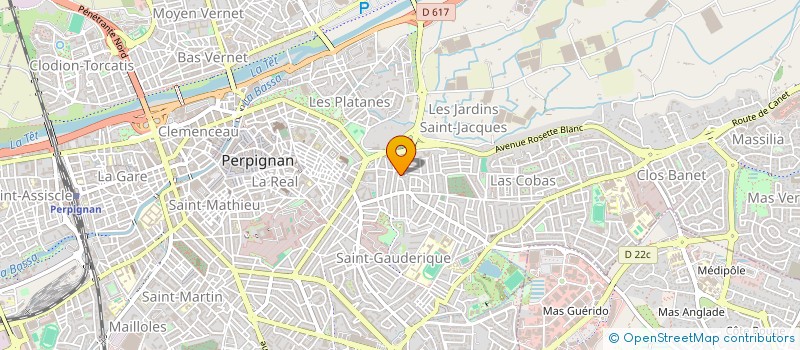 localisation de l'entreprise MADAME CATHERINE PIERUCCI  PERPIGNAN