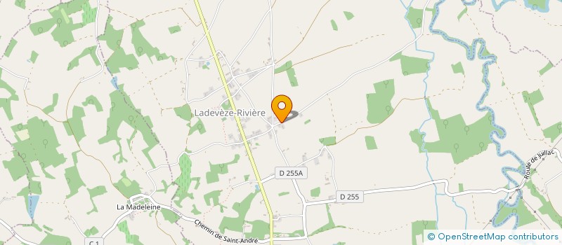 localisation de l'entreprise MADAME CATHERINE PILET  LADEVEZE-RIVIERE