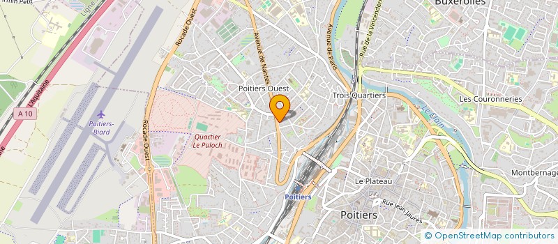 localisation de l'entreprise MADAME CATHERINE PILOT à POITIERS