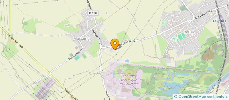 localisation de l'entreprise MADAME CATHERINE PINCHON  MASTAING