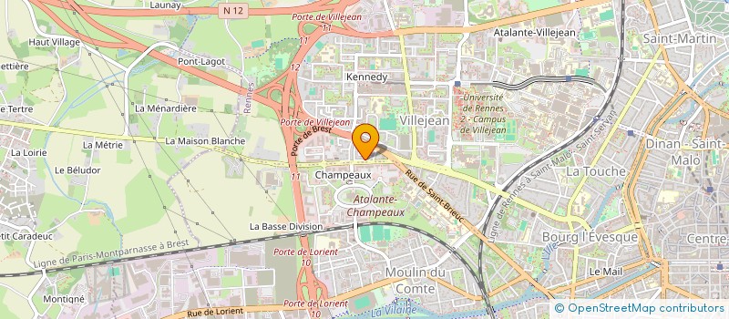 localisation de l'entreprise MADAME CATHERINE PIOT  RENNES