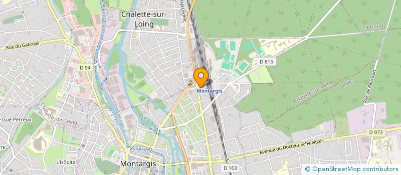 localisation de l'entreprise MADAME CATHERINE PIRRAUD à MONTARGIS