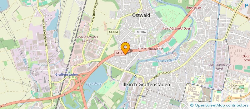 localisation de l'entreprise MADAME CATHERINE PISTORE  OSTWALD