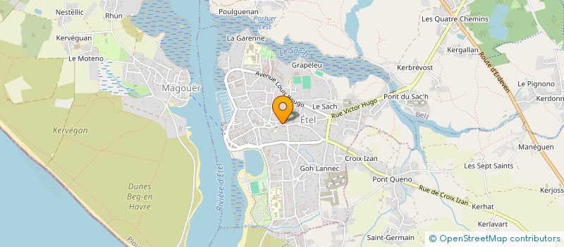 localisation de l'entreprise MADAME CATHERINE PIVA  ETEL