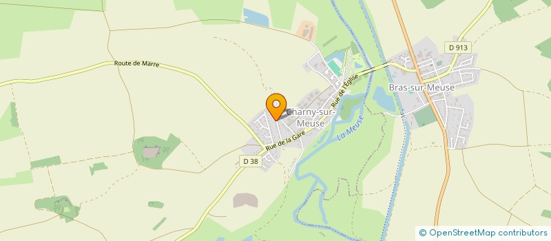 localisation de l'entreprise MADAME CATHERINE PIZEL à CHARNY-SUR-MEUSE