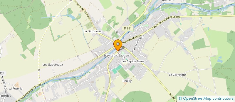 localisation de l'entreprise MADAME CATHERINE PLACE à CHATEAUNEUF-SUR-LOIRE