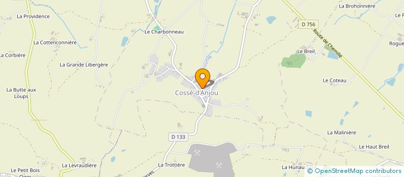 localisation de l'entreprise MADAME CATHERINE PLATEL  CHEMILLE-EN-ANJOU