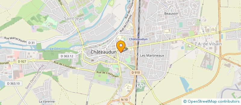 localisation de l'entreprise MADAME CATHERINE PLOUVIN à CHATEAUDUN