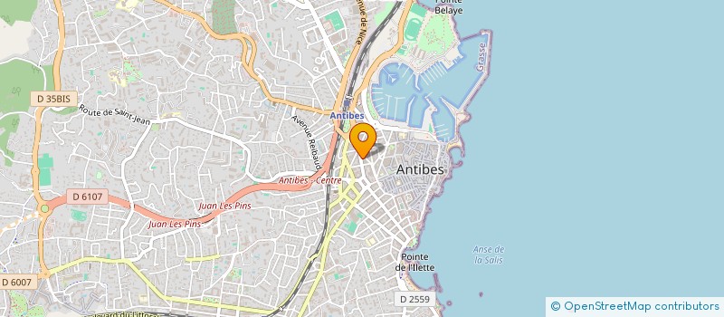 localisation de l'entreprise MADAME CATHERINE POIGT à ANTIBES