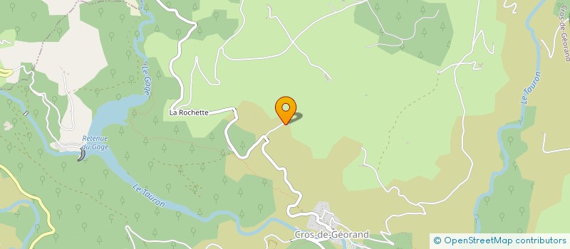 localisation de l'entreprise MADAME CATHERINE POINTAL  CROS-DE-GEORAND