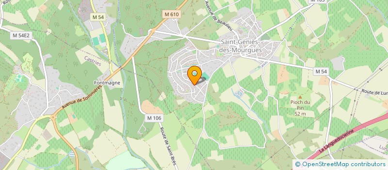 localisation de l'entreprise MADAME CATHERINE POLESEL  SAINT-GENIES-DES-MOURGUES