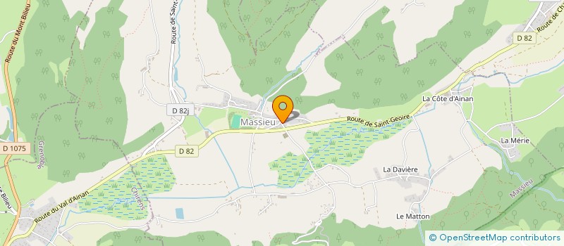 localisation de l'entreprise MADAME CATHERINE POMMIER  MASSIEU