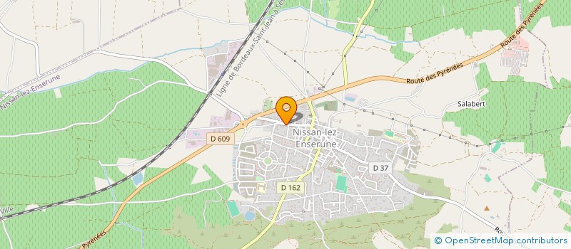 localisation de l'entreprise MADAME CATHERINE PONCHON  NISSAN-LEZ-ENSERUNE