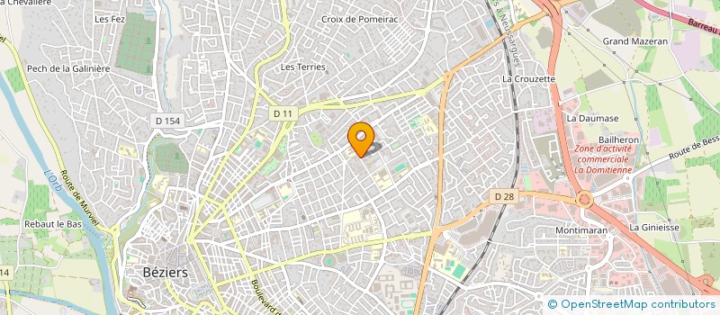 localisation de l'entreprise MADAME CATHERINE PONT  BEZIERS