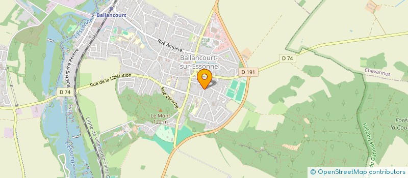 localisation de l'entreprise MADAME CATHERINE PONY à BALLANCOURT-SUR-ESSONNE