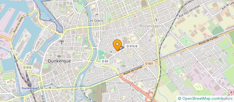 localisation de l'entreprise MADAME CATHERINE POPIEUL à DUNKERQUE