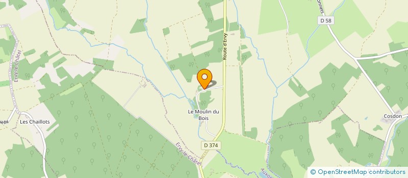 localisation de l'entreprise MADAME CATHERINE PORTIER  ERVY LE CHATEL