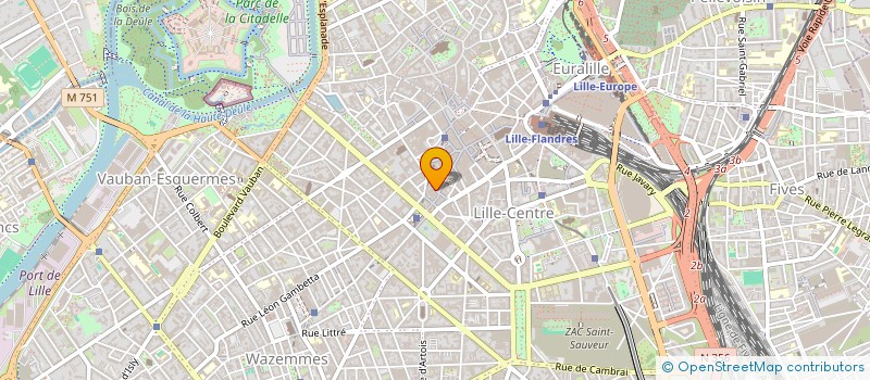 localisation de l'entreprise MADAME CATHERINE POUZOL à LILLE