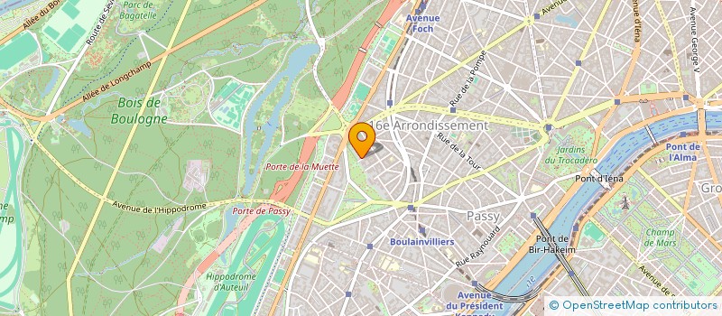 localisation de l'entreprise MADAME CATHERINE PRADAL  PARIS