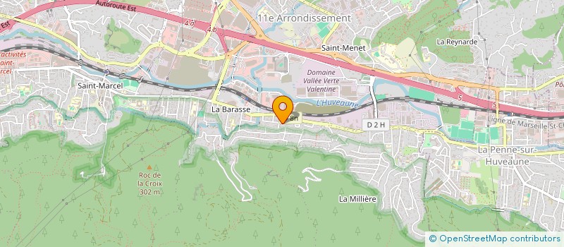 localisation de l'entreprise MADAME CATHERINE PRIN-DERRE  MARSEILLE 11EME