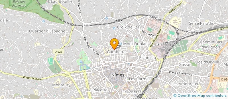 localisation de l'entreprise MADAME CATHERINE PRINTEMPS à NIMES