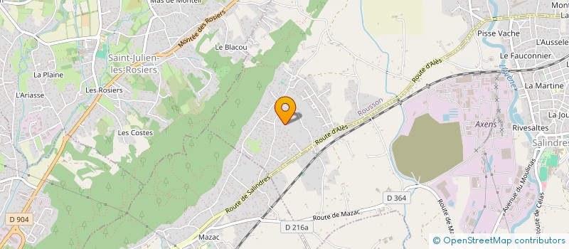 localisation de l'entreprise MADAME CATHERINE PUEL  ROUSSON