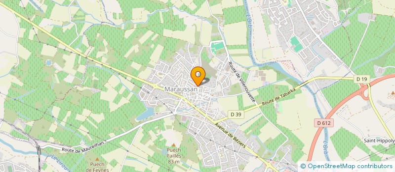 localisation de l'entreprise MADAME CATHERINE PUJOL à MARAUSSAN