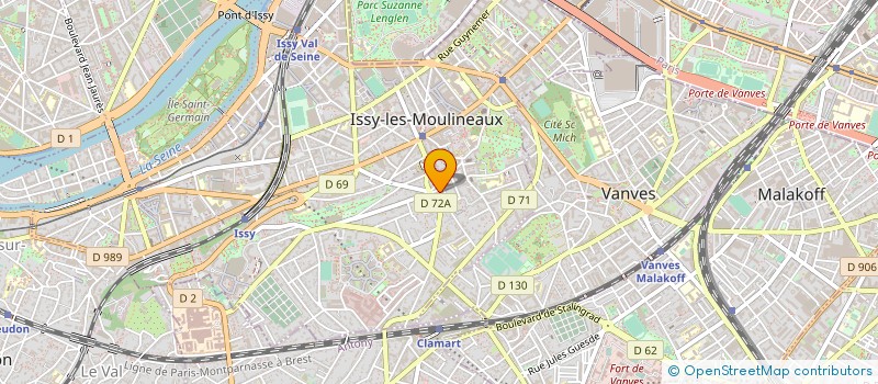 localisation de l'entreprise MADAME CATHERINE PUYO à ISSY-LES-MOULINEAUX