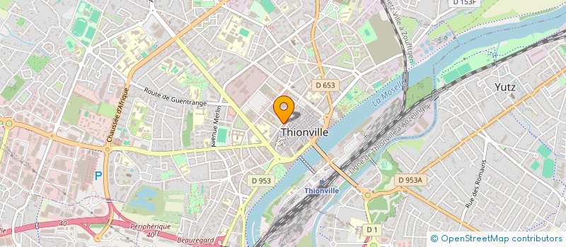 localisation de l'entreprise MADAME CATHERINE PY  THIONVILLE