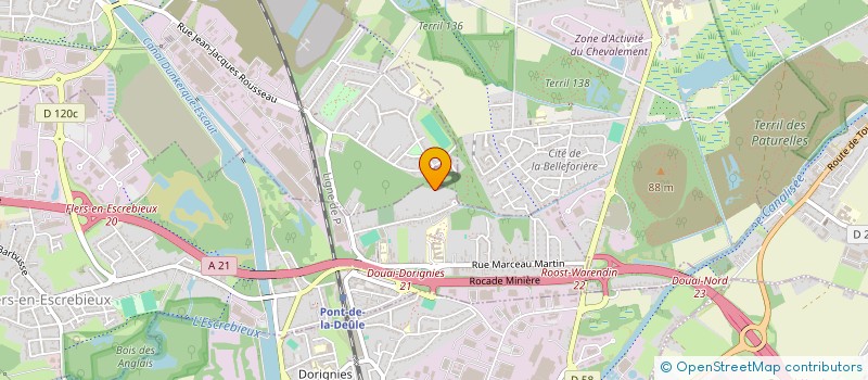 localisation de l'entreprise MADAME CATHERINE QUINTANE  FLERS-EN-ESCREBIEUX