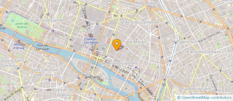 localisation de l'entreprise MADAME CATHERINE RABOUIN  PARIS 04