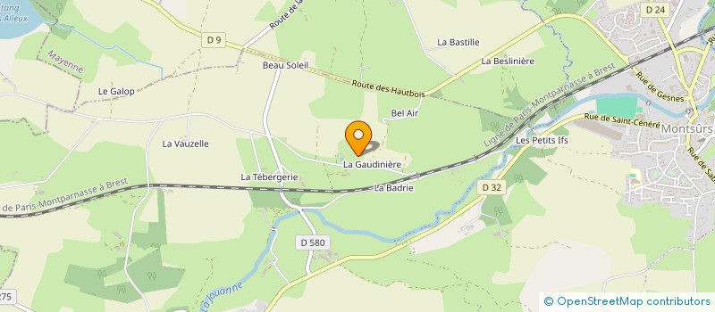 localisation de l'entreprise MADAME CATHERINE RAGOT  EVRON