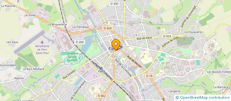 localisation de l'entreprise MADAME CATHERINE RALLU à FLERS