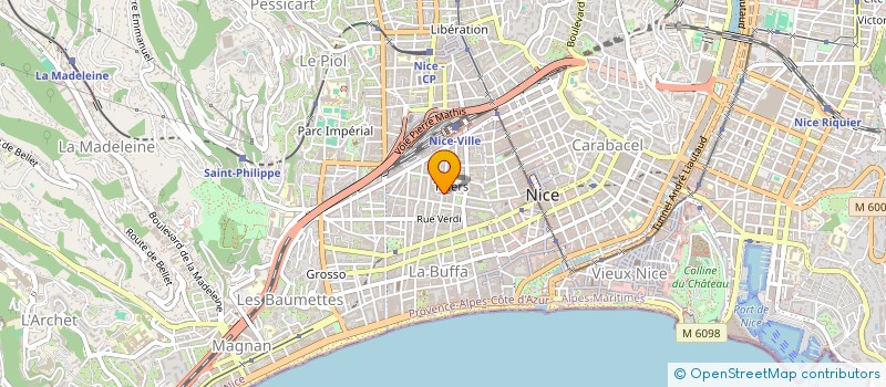 localisation de l'entreprise MADAME CATHERINE RAMON à NICE