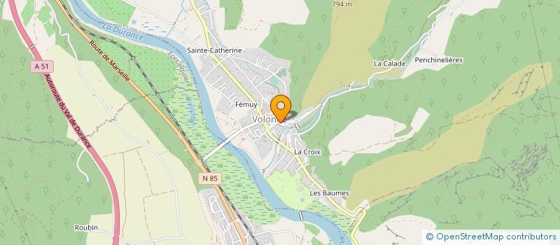 localisation de l'entreprise MADAME CATHERINE RANALDI à VOLONNE