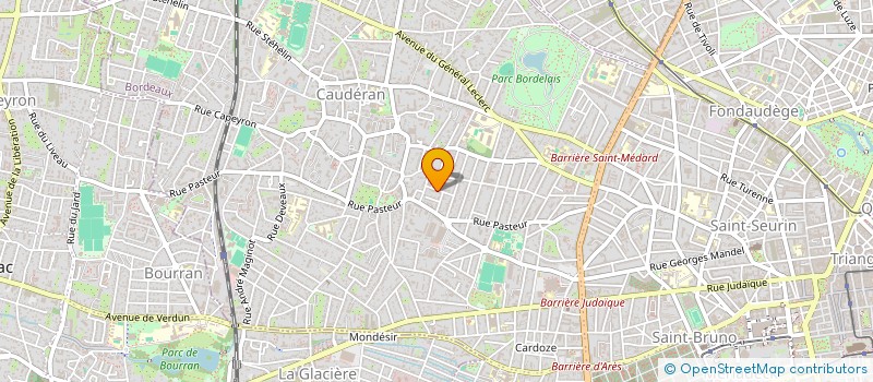 localisation de l'entreprise MADAME CATHERINE RANC  BORDEAUX