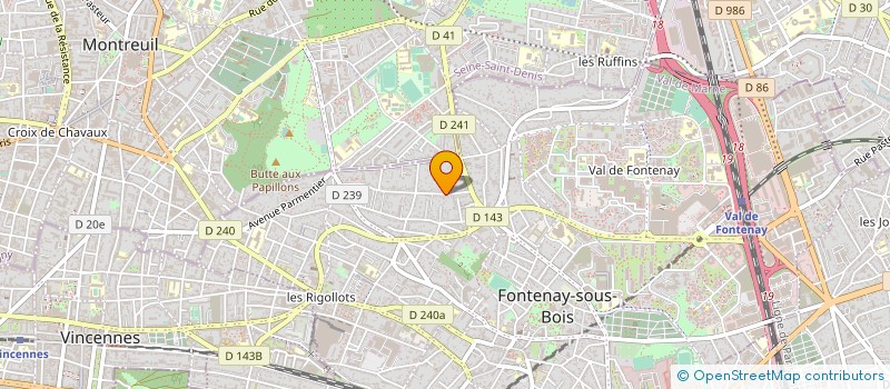 localisation de l'entreprise MADAME CATHERINE RANKL à FONTENAY-SOUS-BOIS