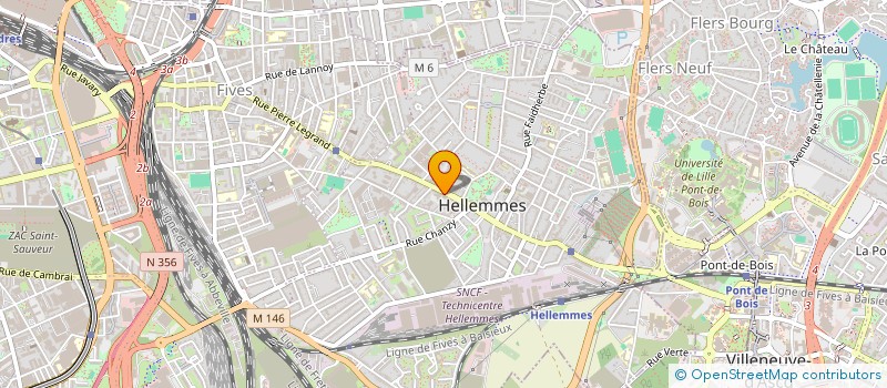localisation de l'entreprise MADAME CATHERINE RAOULT à LILLE