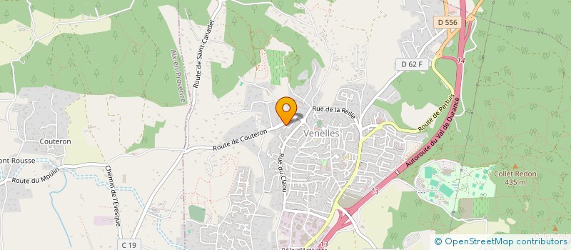localisation de l'entreprise MADAME CATHERINE RATTAZZI  VENELLES