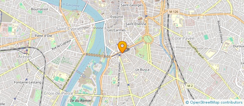 localisation de l'entreprise MADAME CATHERINE RAYNAL  TOULOUSE