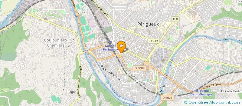 localisation de l'entreprise MADAME CATHERINE REBOURS  PERIGUEUX