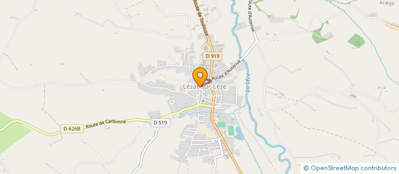 localisation de l'entreprise MADAME CATHERINE RECH à LEZAT-SUR-LEZE