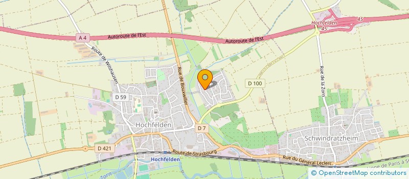 localisation de l'entreprise MADAME CATHERINE REISSER  HOCHFELDEN