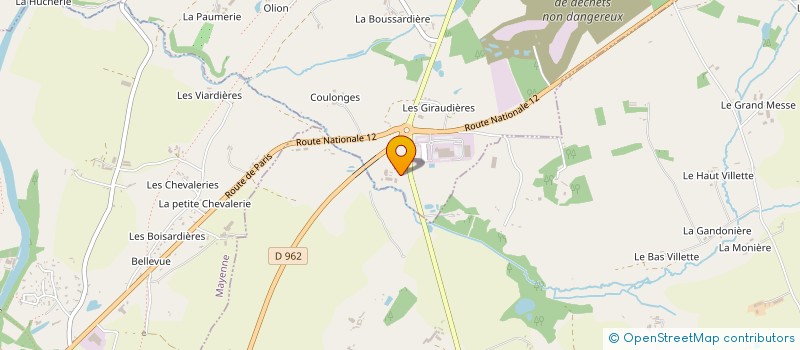 localisation de l'entreprise MADAME CATHERINE REMANDE à SAINT-FRAIMBAULT-DE-PRIERES