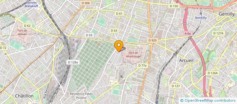 localisation de l'entreprise MADAME CATHERINE RENARD à BAGNEUX