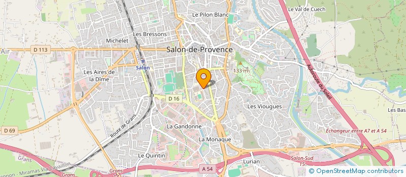 localisation de l'entreprise MADAME CATHERINE RENARD  SALON-DE-PROVENCE