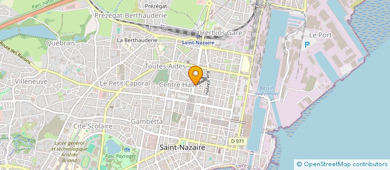 localisation de l'entreprise MADAME CATHERINE RENARD à SAINT-NAZAIRE