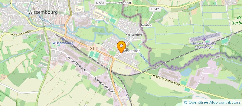 localisation de l'entreprise MADAME CATHERINE RENARD  SCHLEITHAL